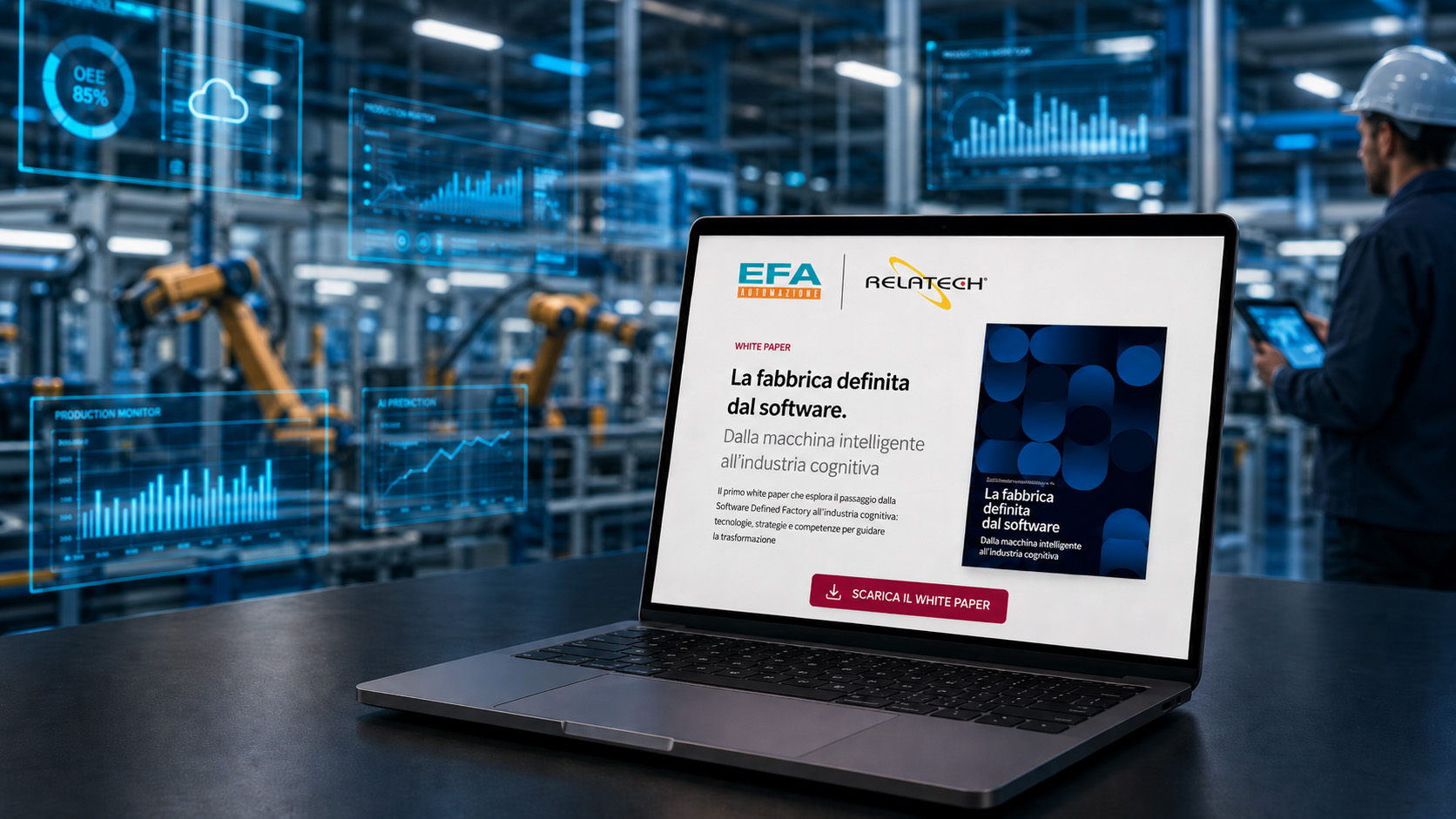 La fabbrica definita dal software: dalla macchina intelligente all’industria cognitiva